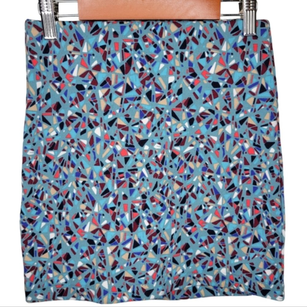 BCBGeneration Mosaic High Waist Mini Skirt, Size XS